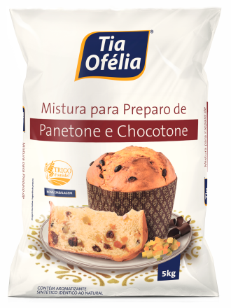 MISTURA PARA PANETONE E CHOCOTONE 5KG PLÁSTICO